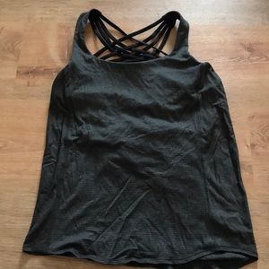Lulu Lemon Scoop Back Workout Top